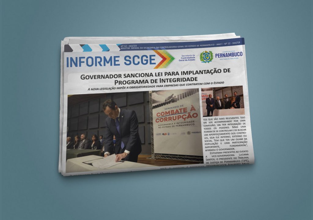 Informe SCGE em sua 12ª edição