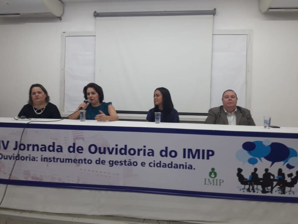 Jornada de Ouvidoria do Imip tem presença da OGE/SCGE