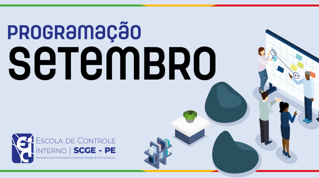 ECI/SCGE divulga programação de eventos para o mês de setembro