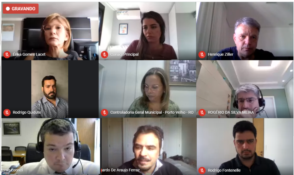 Érika Lacet participa de reunião técnica do Conaci