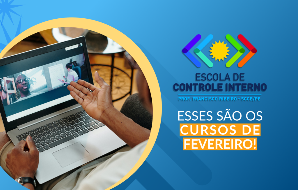 Escola de Controle Interno publica calendário de formações para fevereiro