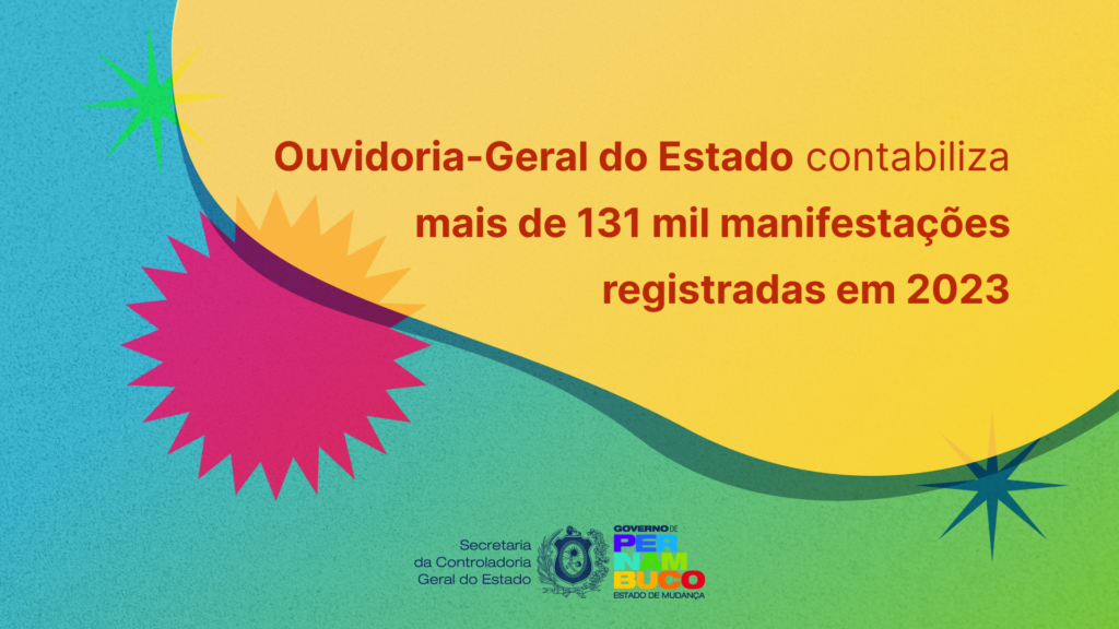 Ouvidoria-Geral do Estado contabiliza mais de 131 mil manifestações registradas em 2023
