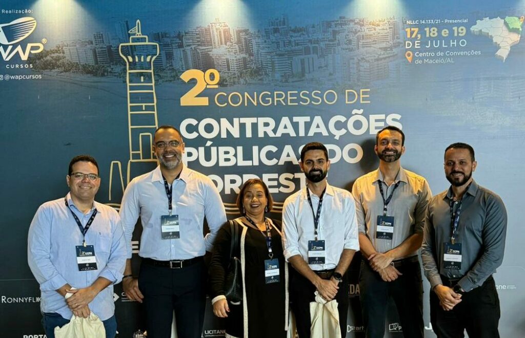 Equipe da SCGE-PE acompanha o 2º Congresso de Contratações Públicas do Nordeste